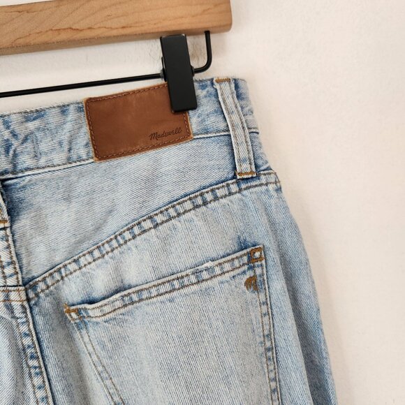 Madewell Curvy Perfect Vintage Jeans Light Wash Straight Relaxed Women's 24 - Picture 5 of 9